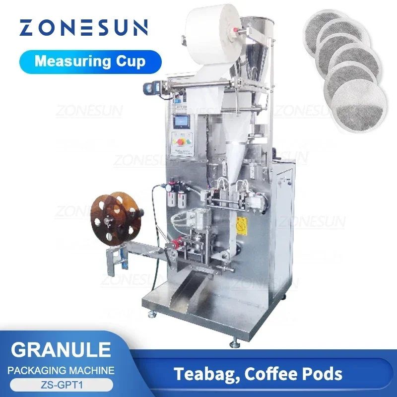 Coffee Tea Bean Leaf - ZONESUN ZS-GPT1 자동 티백 충전 및