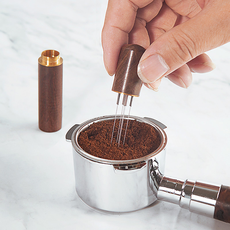 커피 탬퍼 스테인레스 스틸 바늘 에스프레소 파우더 교반 - Coffee Tamper Leveler 리뷰 및 가격
