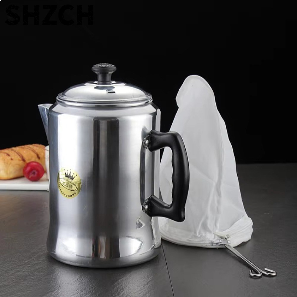 홍콩 스타일 3L 알루미늄 스토브탑 커피 퍼콜레이터 ( - Coffee Tea Hong Kong 리뷰 및 가격