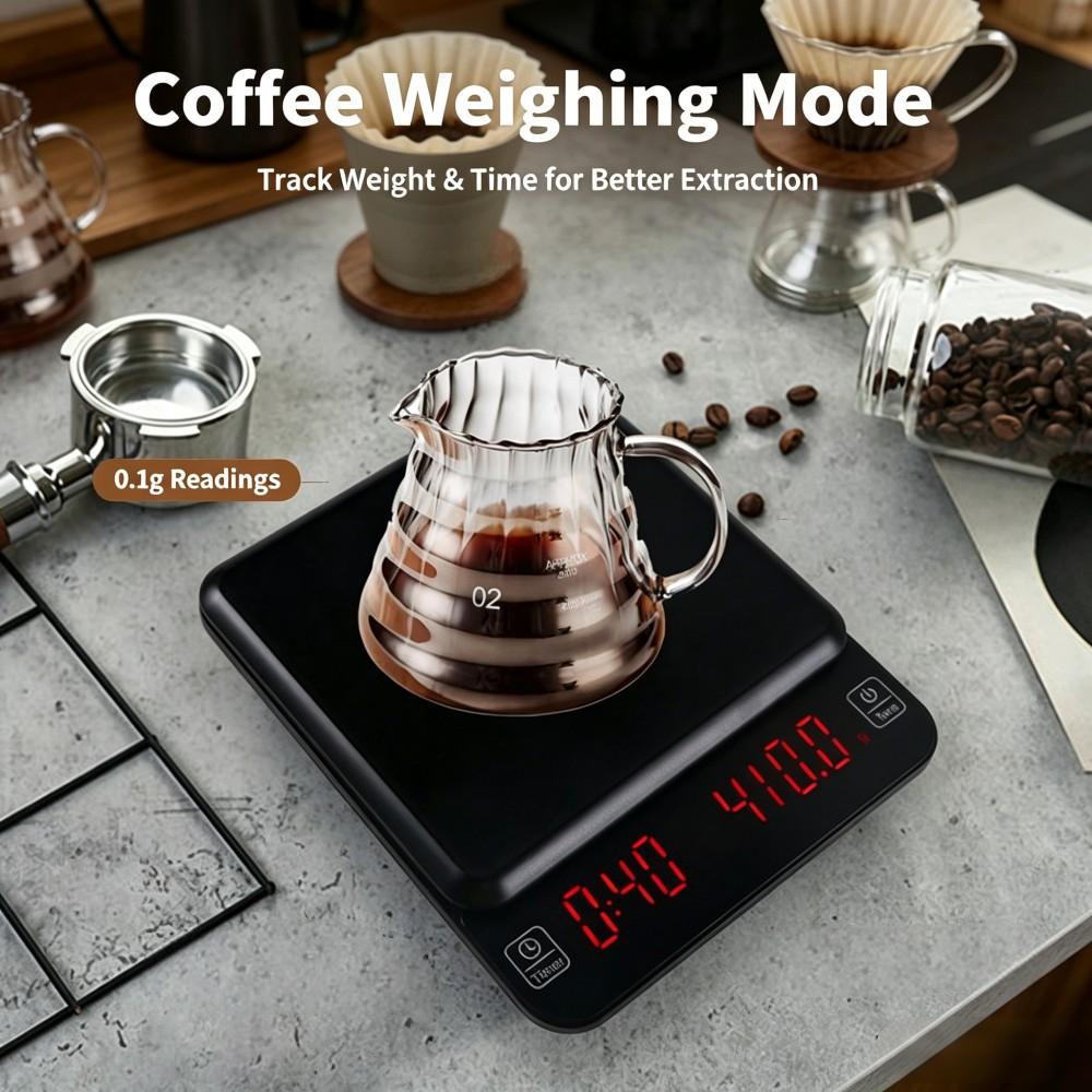 3kg/0.1g 고정밀 디지털 커피 저울, LED 휴대 - Coffee & Tea Collective 리뷰 및 가격
