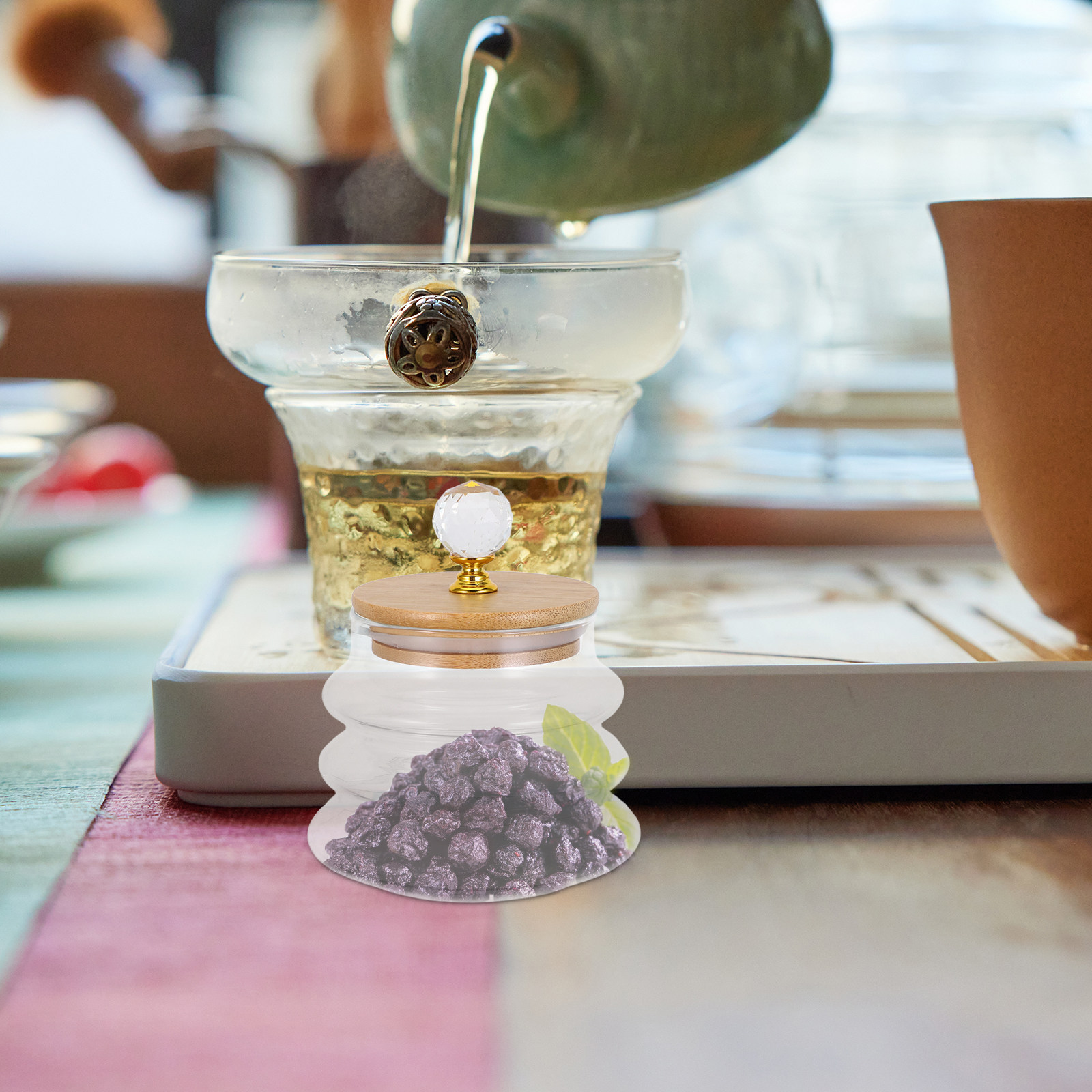 투명 유리 저장 용기 밀폐 뚜껑 투명 주방 용기 13. - Coffee Tea Bean Leaf 리뷰 및 가격