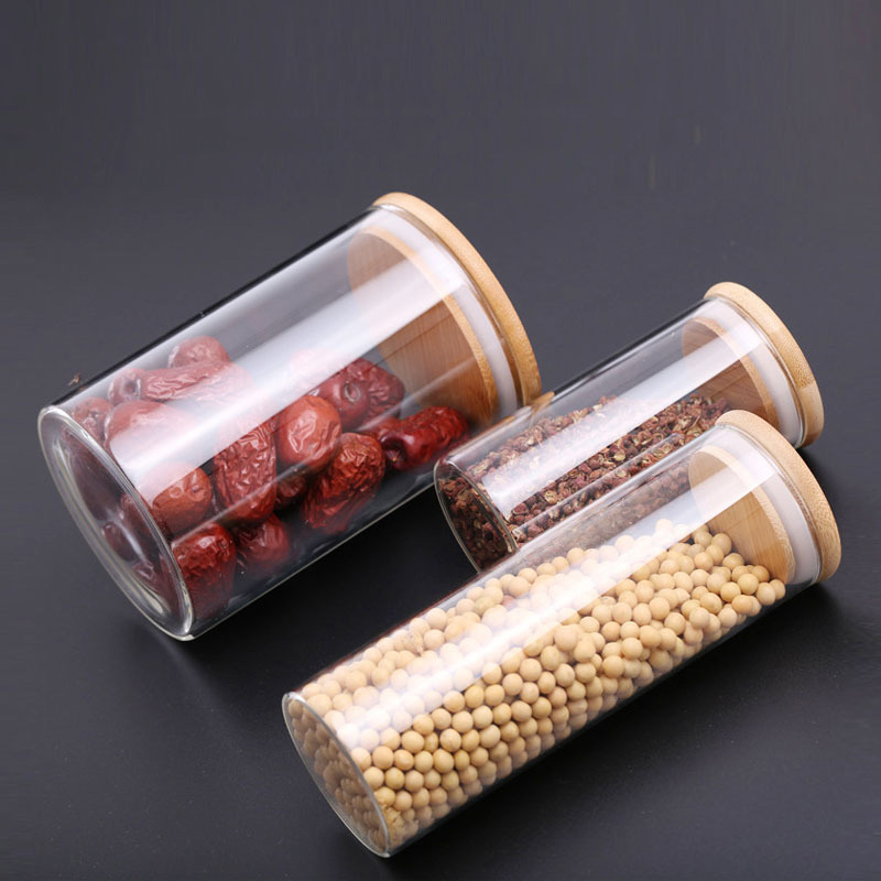 밀폐 대나무 뚜껑이 있는 유리 식품 저장 항아리, 커피 - Coffee Tea Bean Leaf 리뷰 및 가격
