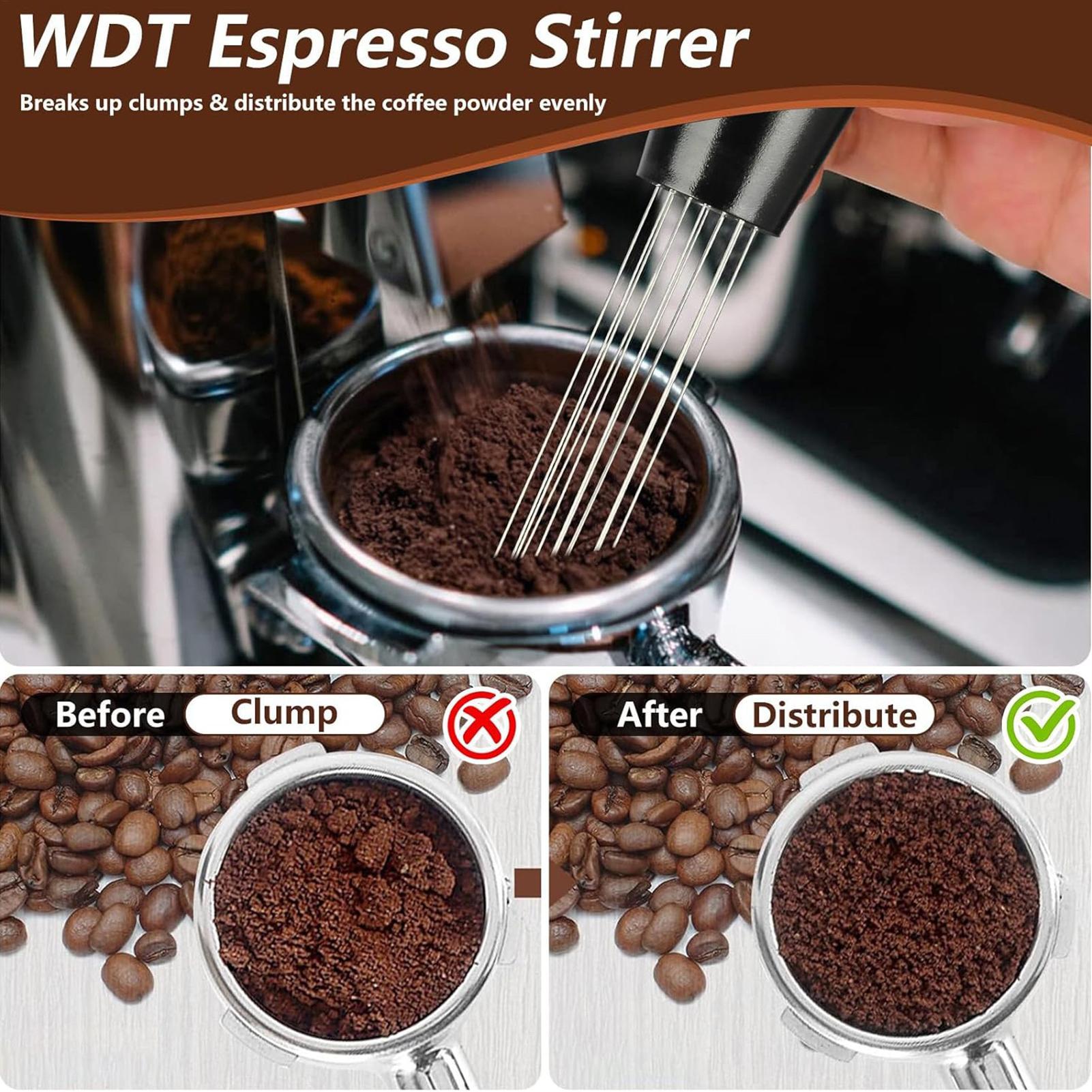 바리스타용 58mm 에스프레소 탬퍼 및 디스트리뷰터 세 - Coffee Tamper Leveler 리뷰 및 가격