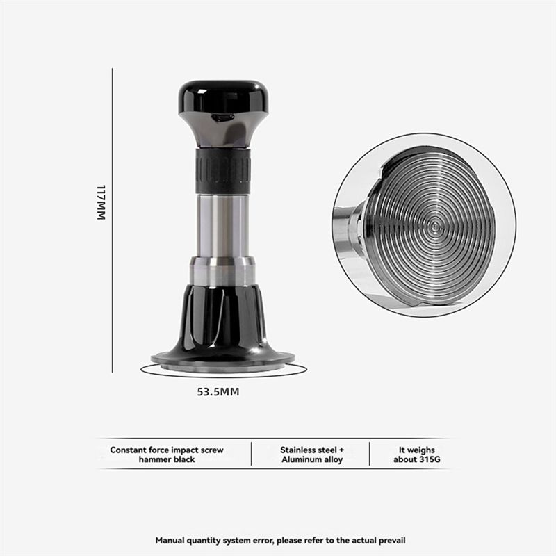 A01F-에스프레소 탬퍼 일정한 힘의 충격 파우더 프레 - Coffee Tamper Leveler 리뷰 및 가격