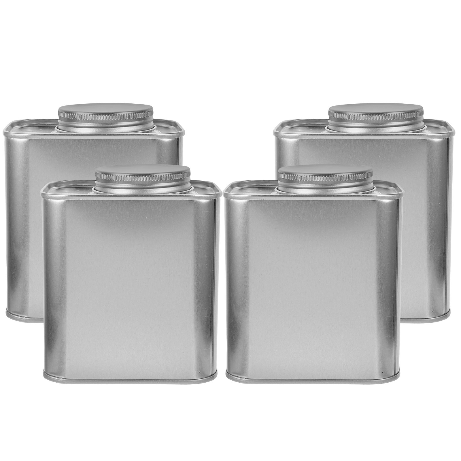 4Pcs 커피 콩 보관 용기 Tinplate 밀폐형 차 - Coffee Tea Bean Leaf 리뷰 및 가격