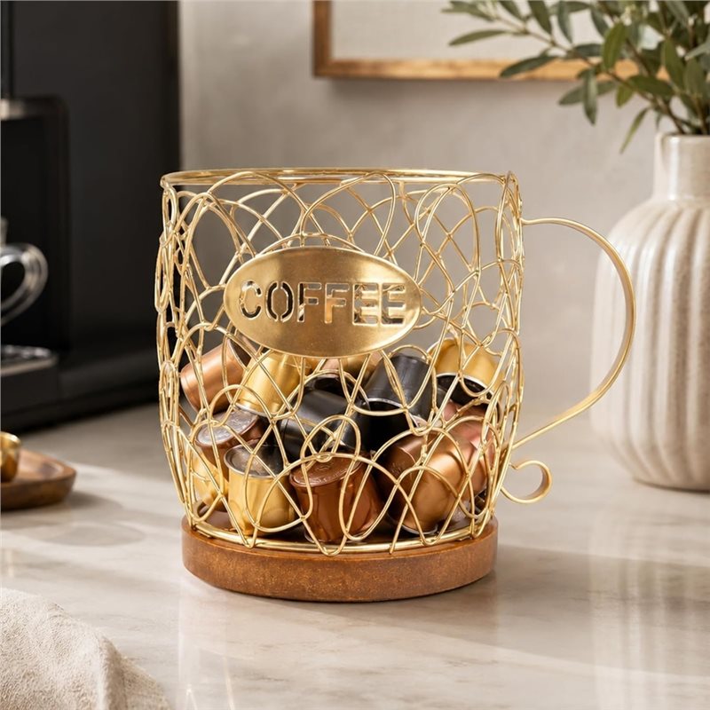 ABDJ-커피 캡슐 홀더, 대용량 철제 커피 캡슐 바구 - Coffee Capsule Holder 리뷰 및 가격